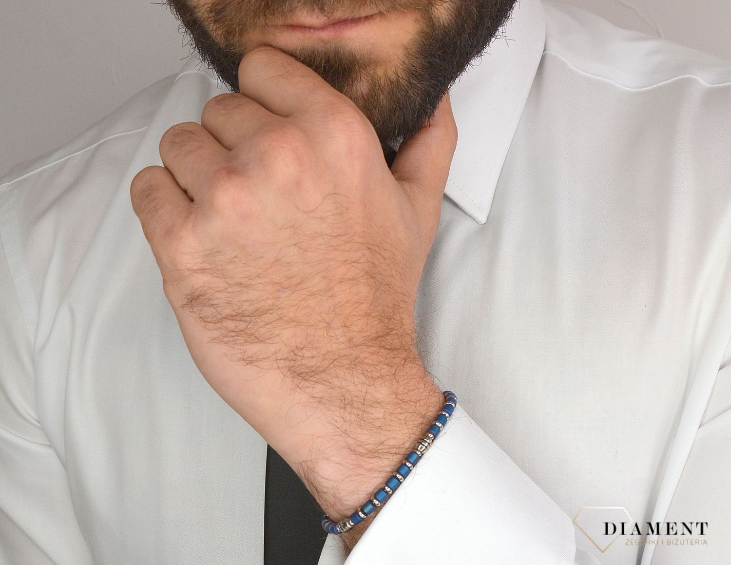 Bransoletka Nomination Instinct niebieska męska 027907 004.jpg